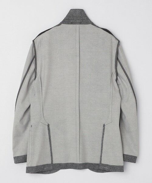 SHIPS / シップス テーラードジャケット | SHIPS: ジャージー ハウンドトゥース プリント ライト ジャケット | 詳細11