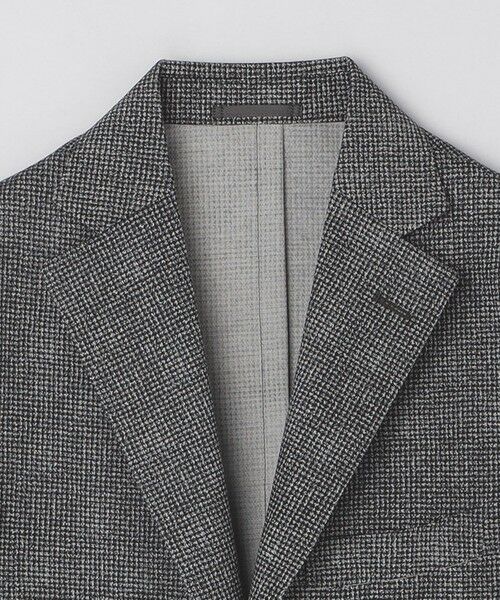 SHIPS / シップス テーラードジャケット | SHIPS: ジャージー ハウンドトゥース プリント ライト ジャケット | 詳細12