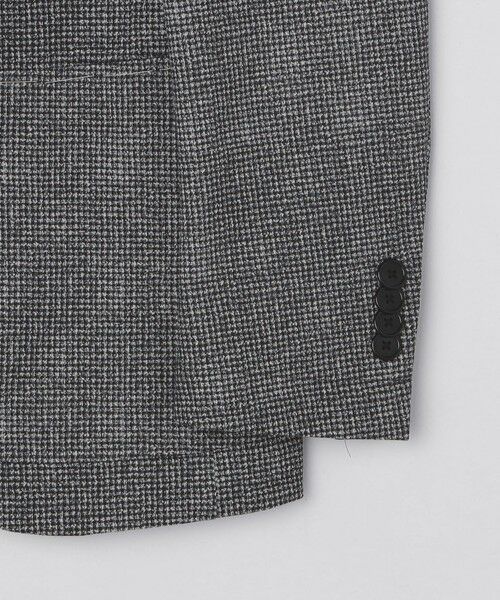 SHIPS / シップス テーラードジャケット | SHIPS: ジャージー ハウンドトゥース プリント ライト ジャケット | 詳細13