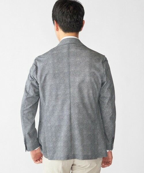 SHIPS / シップス テーラードジャケット | SHIPS: ジャージー ハウンドトゥース プリント ライト ジャケット | 詳細2