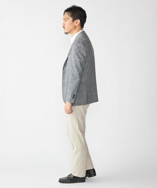 SHIPS / シップス テーラードジャケット | SHIPS: ジャージー ハウンドトゥース プリント ライト ジャケット | 詳細5