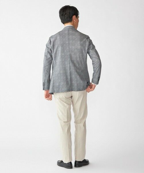 SHIPS / シップス テーラードジャケット | SHIPS: ジャージー ハウンドトゥース プリント ライト ジャケット | 詳細6