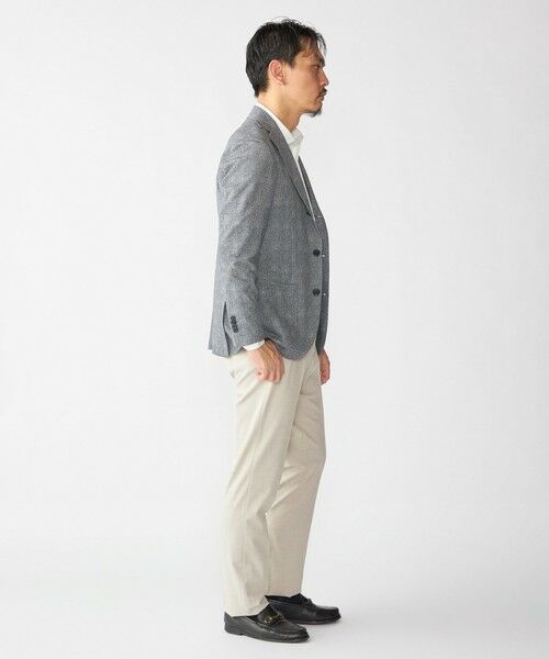 SHIPS / シップス テーラードジャケット | SHIPS: ジャージー ハウンドトゥース プリント ライト ジャケット | 詳細7