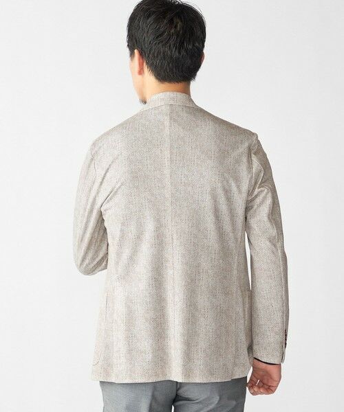 SHIPS / シップス テーラードジャケット | SHIPS: ジャージー ヘリンボーン プリント ライト ジャケット | 詳細2