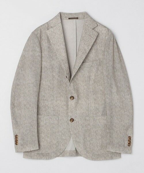 SHIPS / シップス テーラードジャケット | SHIPS: ジャージー ヘリンボーン プリント ライト ジャケット | 詳細8