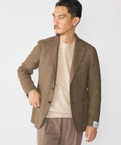 SHIPS / シップス テーラードジャケット | 【SHIPS別注】CARUSO: AIDA ハウンドトゥース ツイード ジャケット