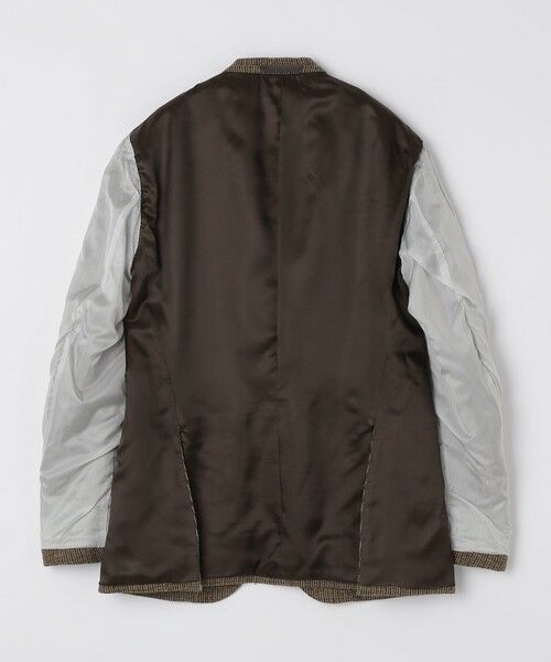 SHIPS / シップス テーラードジャケット | 【SHIPS別注】CARUSO: AIDA ハウンドトゥース ツイード ジャケット | 詳細11