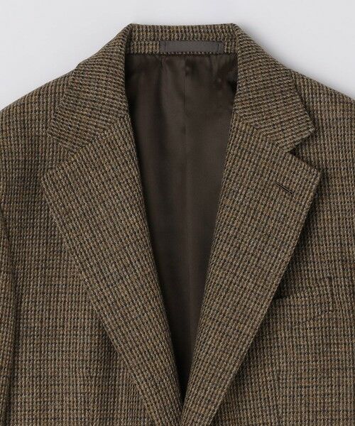 SHIPS / シップス テーラードジャケット | 【SHIPS別注】CARUSO: AIDA ハウンドトゥース ツイード ジャケット | 詳細12