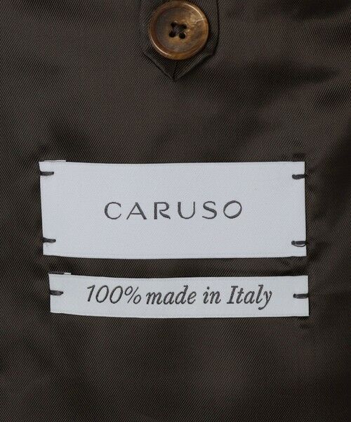 SHIPS / シップス テーラードジャケット | 【SHIPS別注】CARUSO: AIDA ハウンドトゥース ツイード ジャケット | 詳細17