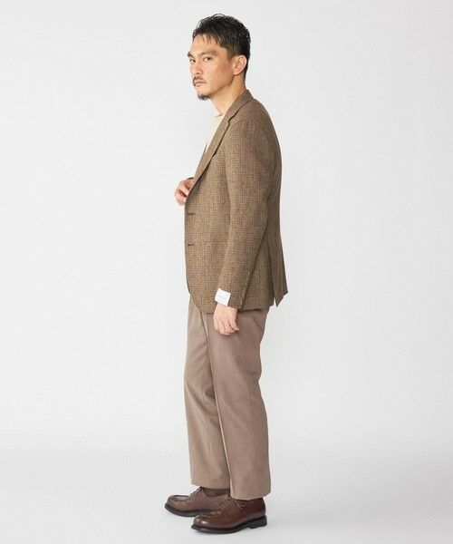 SHIPS / シップス テーラードジャケット | 【SHIPS別注】CARUSO: AIDA ハウンドトゥース ツイード ジャケット | 詳細5