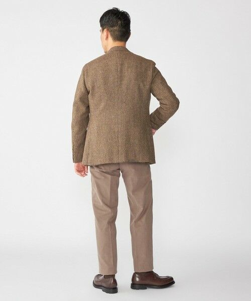 SHIPS / シップス テーラードジャケット | 【SHIPS別注】CARUSO: AIDA ハウンドトゥース ツイード ジャケット | 詳細6