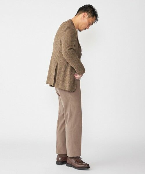 SHIPS / シップス テーラードジャケット | 【SHIPS別注】CARUSO: AIDA ハウンドトゥース ツイード ジャケット | 詳細7