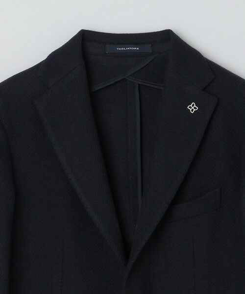 SHIPS / シップス テーラードジャケット | TAGLIATORE: ウール ネイビー ソリッド ジャケット | 詳細2