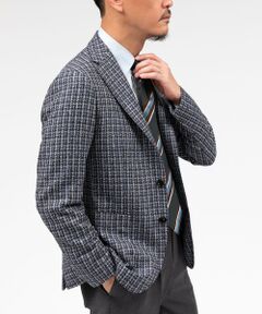 SHIPS / シップス テーラードジャケット | TAGLIATORE: ウール メランジ ハウンドトゥース ジャケット
