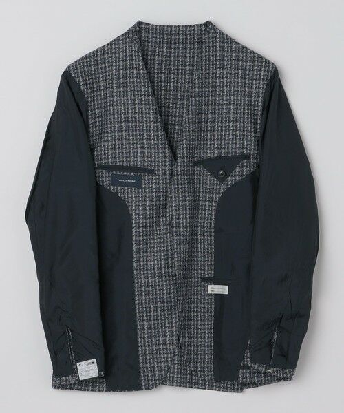 SHIPS / シップス テーラードジャケット | TAGLIATORE: ウール メランジ ハウンドトゥース ジャケット | 詳細3