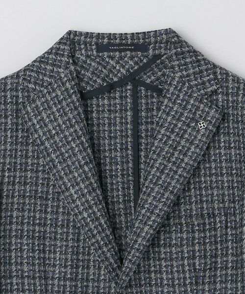 SHIPS / シップス テーラードジャケット | TAGLIATORE: ウール メランジ ハウンドトゥース ジャケット | 詳細5