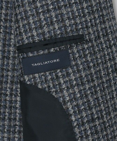 SHIPS / シップス テーラードジャケット | TAGLIATORE: ウール メランジ ハウンドトゥース ジャケット | 詳細8