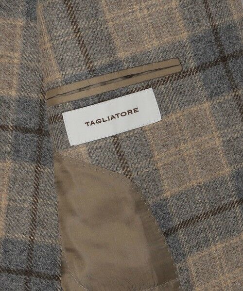 SHIPS / シップス テーラードジャケット | TAGLIATORE: ウール オーバーペーン ジャケット | 詳細12