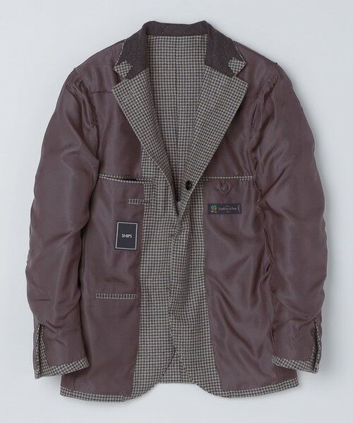 SHIPS / シップス テーラードジャケット | SHIPS: Lanificio di pray ハウンドトゥース ジャケット | 詳細12