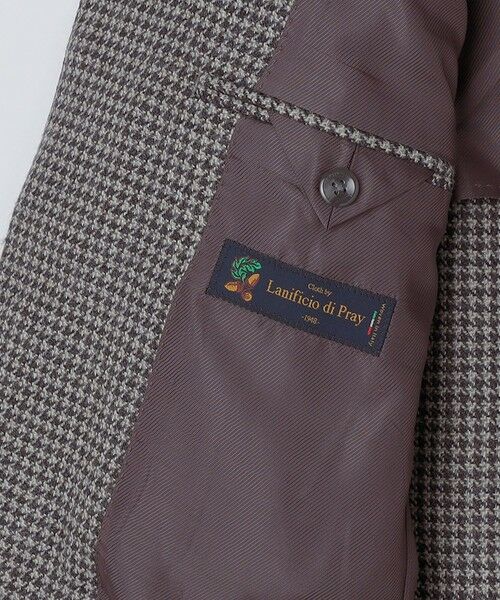 SHIPS / シップス テーラードジャケット | SHIPS: Lanificio di pray ハウンドトゥース ジャケット | 詳細17