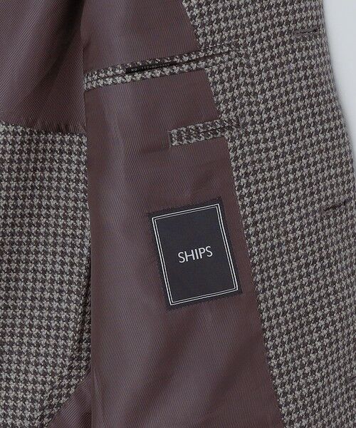 SHIPS / シップス テーラードジャケット | SHIPS: Lanificio di pray ハウンドトゥース ジャケット | 詳細18