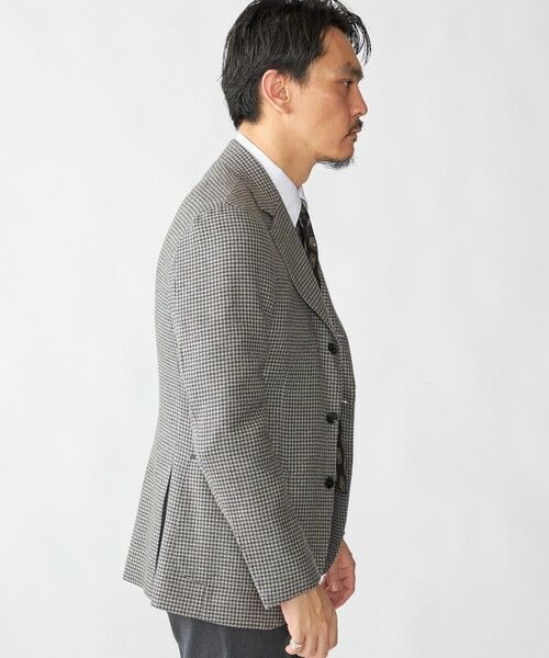 SHIPS / シップス テーラードジャケット | SHIPS: Lanificio di pray ハウンドトゥース ジャケット | 詳細4