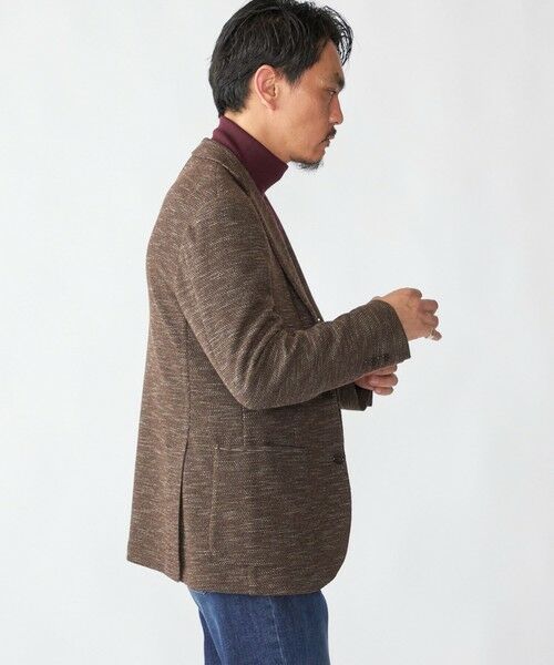 SHIPS / シップス テーラードジャケット | SHIPS: LANIFICIO ROMA メランジ ソリッド ジャケット | 詳細6