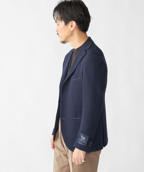 SHIPS / シップス テーラードジャケット | SHIPS: LANIFICIO ROMA ネイビー ソリッド ジャケット | 詳細1