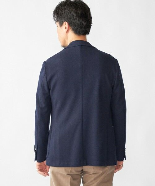 SHIPS / シップス テーラードジャケット | SHIPS: LANIFICIO ROMA ネイビー ソリッド ジャケット | 詳細2