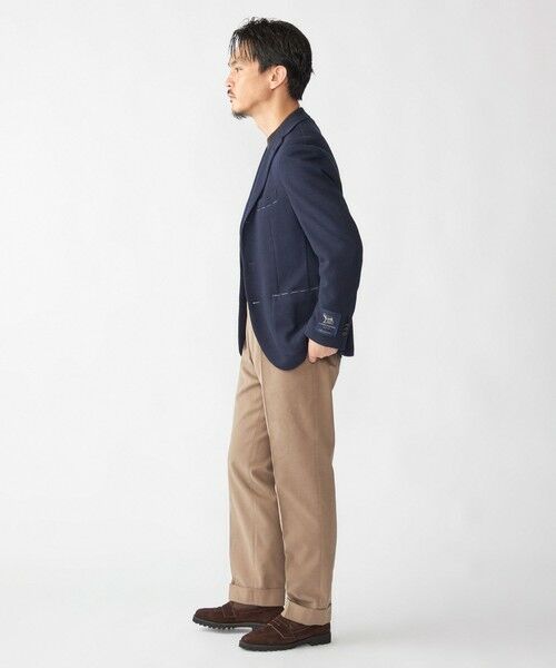 SHIPS / シップス テーラードジャケット | SHIPS: LANIFICIO ROMA ネイビー ソリッド ジャケット | 詳細5