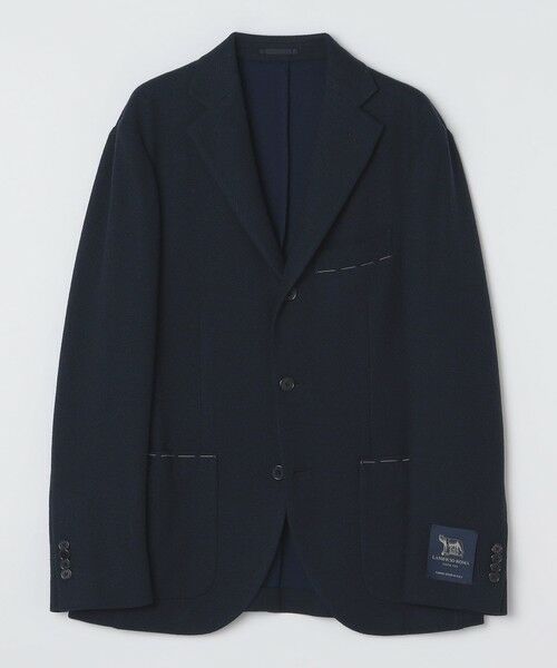 SHIPS / シップス テーラードジャケット | SHIPS: LANIFICIO ROMA ネイビー ソリッド ジャケット | 詳細8