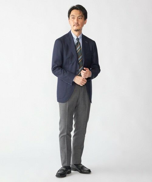 SHIPS / シップス テーラードジャケット | SHIPS: Ermenegildo Zegna TROFEO ホップサック ジャケット | 詳細4