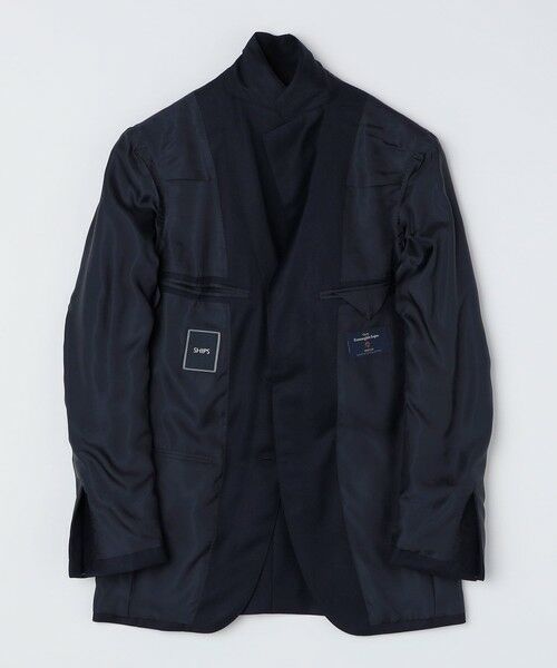 SHIPS / シップス テーラードジャケット | SHIPS: Ermenegildo Zegna TROFEO ホップサック ジャケット | 詳細7