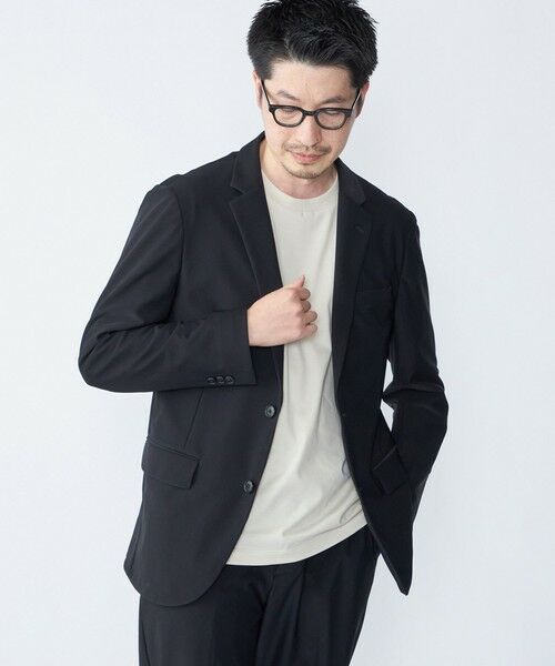 SHIPS / シップス テーラードジャケット | SHIPS:〈セットアップ対応/洗濯機可能〉AIR TOOL ジャケット(ブラック)