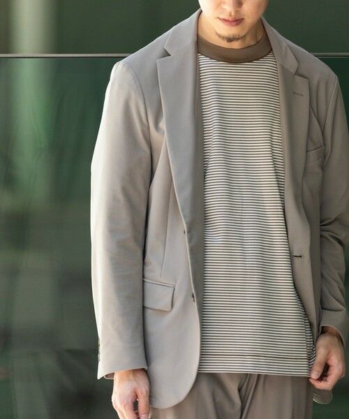 SHIPS / シップス テーラードジャケット | SHIPS:〈セットアップ対応/洗濯機可能〉AIR TOOL ジャケット(ベージュ系)