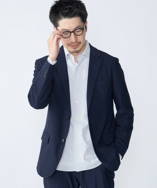 SHIPS / シップス テーラードジャケット | SHIPS:〈セットアップ対応/洗濯機可能〉AIR TOOL ジャケット(ネイビー)