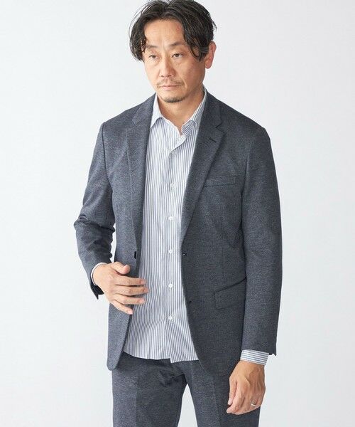 SHIPS / シップス テーラードジャケット | SHIPS:〈洗濯機可能〉アクティブ ジャージー ジャケット(セットアップ対応) | 詳細5