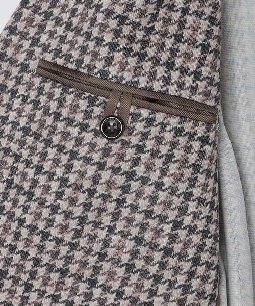 SHIPS / シップス テーラードジャケット | SHIPS: カネマサファブリック ジャージー プリント ガンクラブ ジャケット | 詳細14