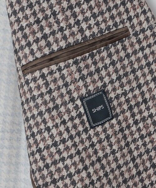 SHIPS / シップス テーラードジャケット | SHIPS: カネマサファブリック ジャージー プリント ガンクラブ ジャケット | 詳細15