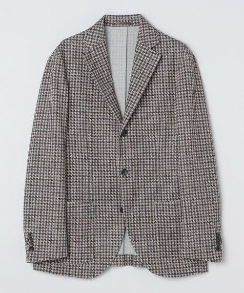 SHIPS / シップス テーラードジャケット | SHIPS: カネマサファブリック ジャージー プリント ガンクラブ ジャケット | 詳細8