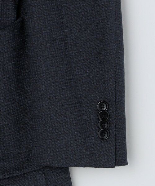 SHIPS / シップス テーラードジャケット | SHIPS: カネマサファブリック ジャージー プリント ハウンドトゥース ジャケット | 詳細13