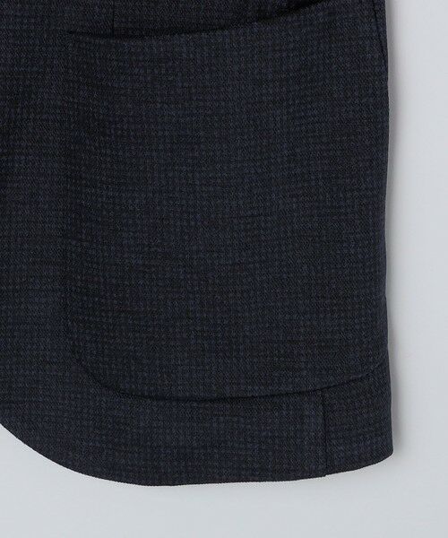 SHIPS / シップス テーラードジャケット | SHIPS: カネマサファブリック ジャージー プリント ハウンドトゥース ジャケット | 詳細14