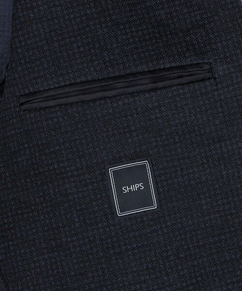 SHIPS / シップス テーラードジャケット | SHIPS: カネマサファブリック ジャージー プリント ハウンドトゥース ジャケット | 詳細17