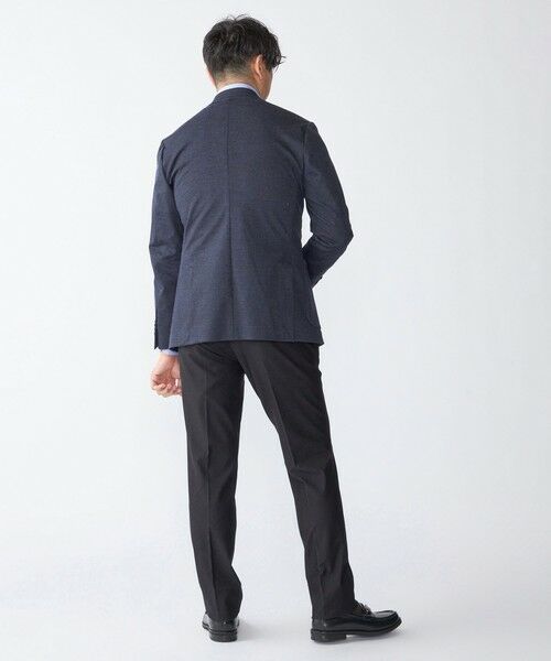 SHIPS / シップス テーラードジャケット | SHIPS: カネマサファブリック ジャージー プリント ハウンドトゥース ジャケット | 詳細6