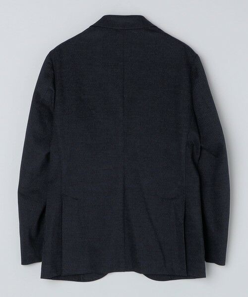 SHIPS / シップス テーラードジャケット | SHIPS: カネマサファブリック ジャージー プリント ハウンドトゥース ジャケット | 詳細9