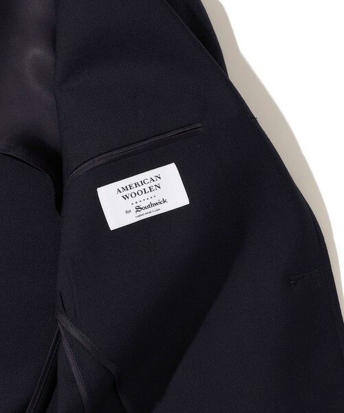 SHIPS / シップス テーラードジャケット | Southwick: CAMBRIDGE ウール ネイビー ブレザー | 詳細10