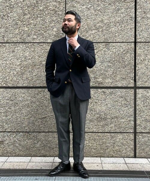 SHIPS / シップス テーラードジャケット | Southwick: CAMBRIDGE ウール ネイビー ブレザー | 詳細4