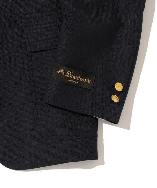 SHIPS / シップス テーラードジャケット | Southwick: CAMBRIDGE ウール ネイビー ブレザー | 詳細7