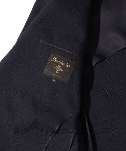 SHIPS / シップス テーラードジャケット | Southwick: CAMBRIDGE ウール ネイビー ブレザー | 詳細9