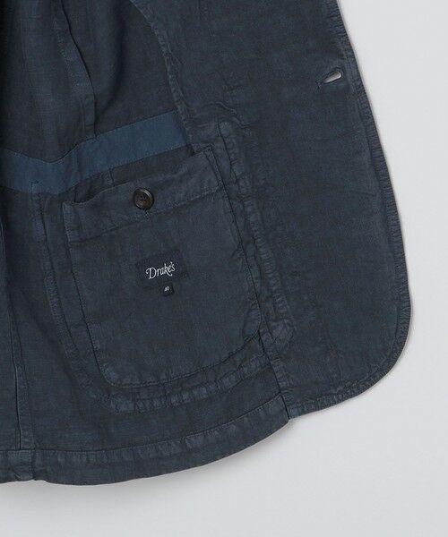 SHIPS / シップス テーラードジャケット | Drake's: MK2 LINEN GAMES BLAZER | 詳細9